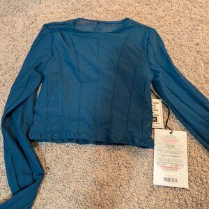 Tiger friday alter ego crop jade AS NWT